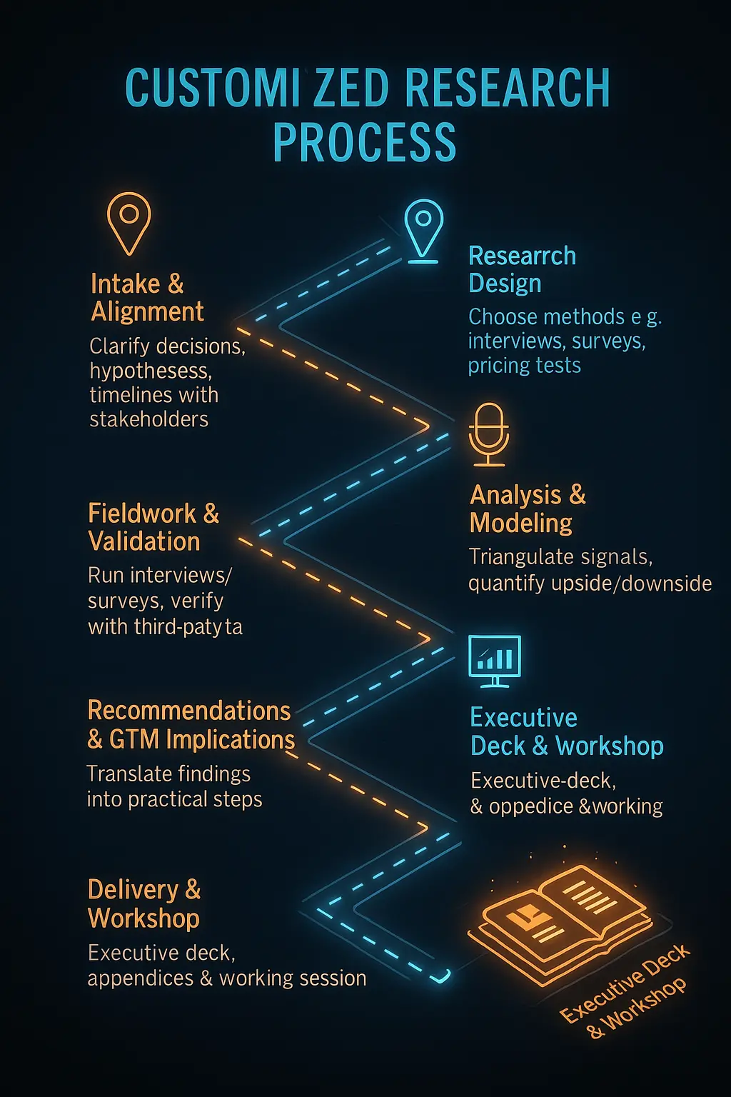 Customized research process