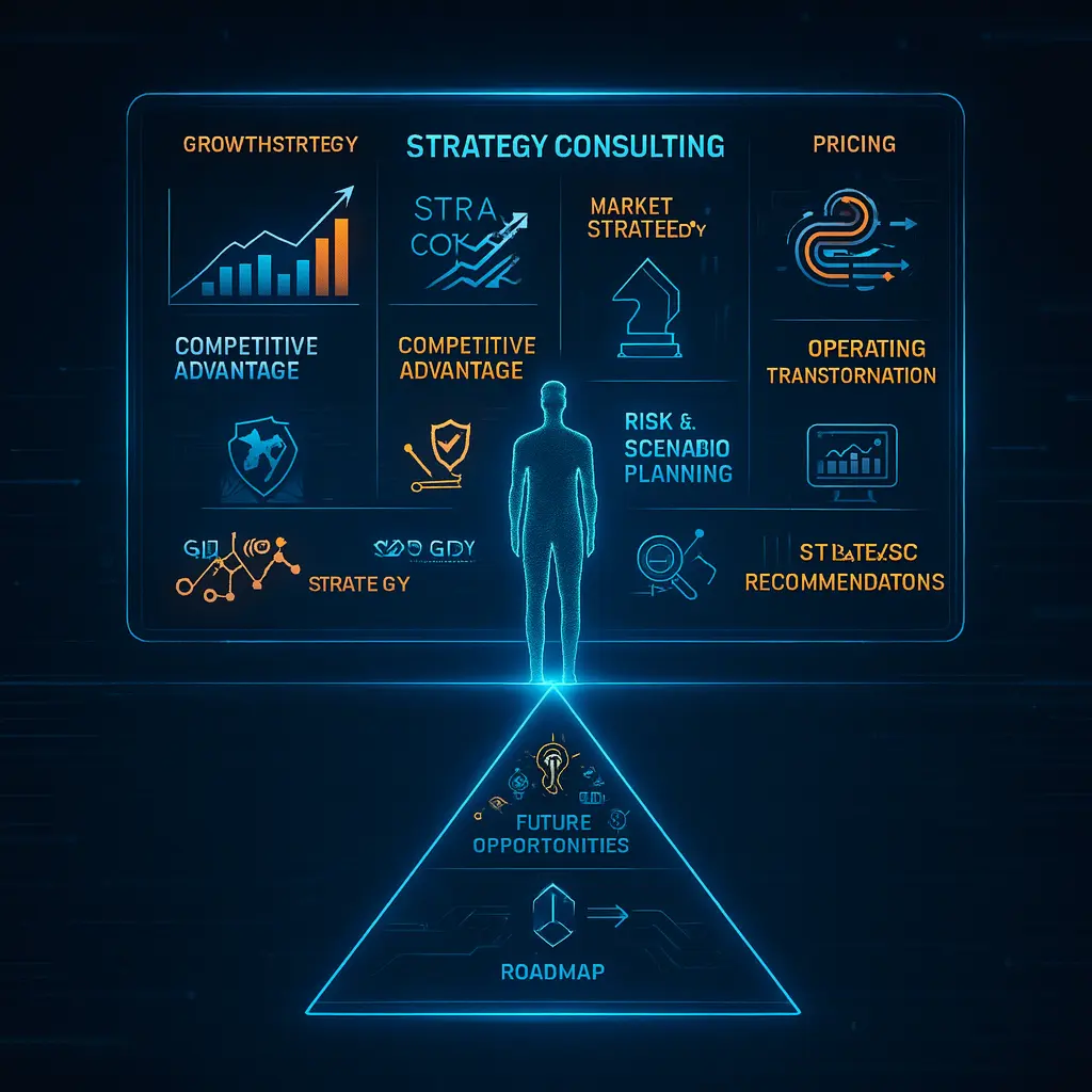 Strategy consulting illustration
