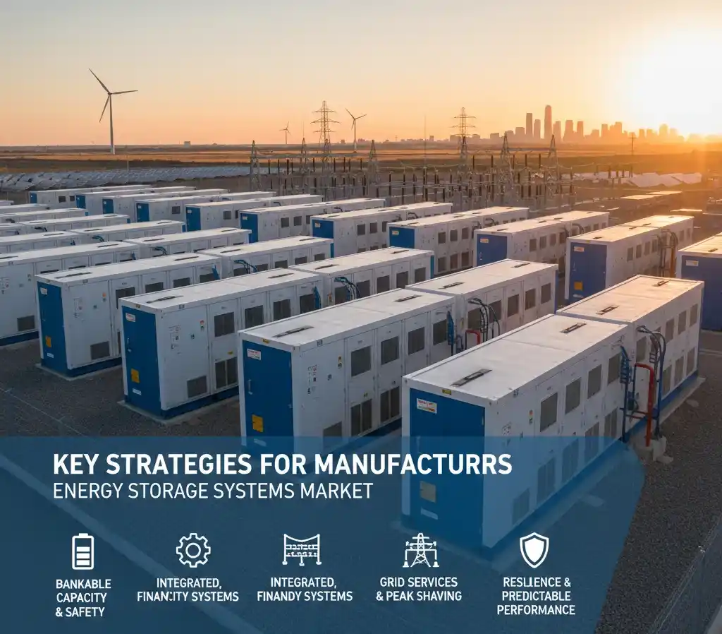 Key Strategies for Manufacturers to Capitalize on the Energy Storage Systems Market